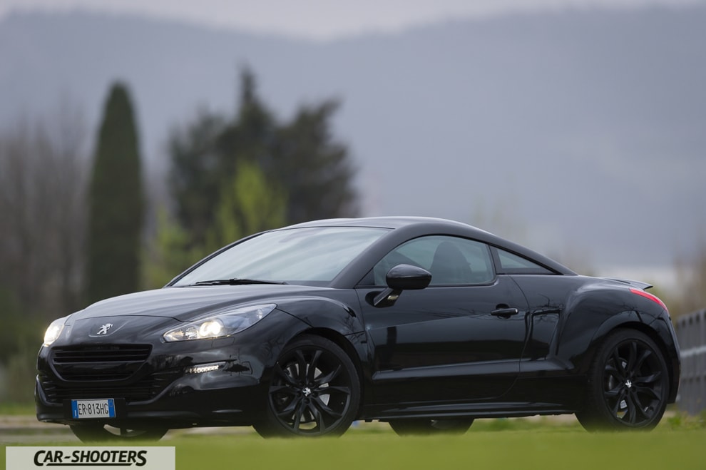 Peugeot RCZ scattata con Nikon 500mm F4